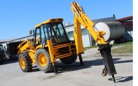 Экскаватор-погрузчик аренда услуги Москва область