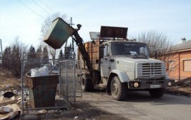 Вывоз мусора на наш полигон