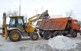 Чистка и вывоз снега