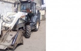 Услуги экскаватора погрузчика + грунторез, ямобур