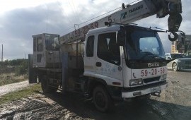Автокран 5 тонн, 22 метра+Автовышка