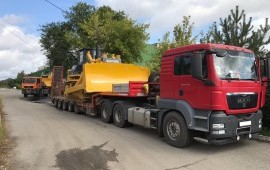 Перевозка габаритных и негабаритных грузов трал