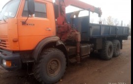 Аренда Камаз вездеход манипулятор