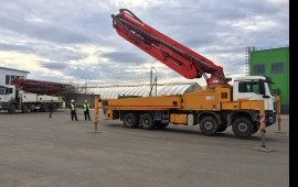 Автобетононасосы от 16 до 58 м
