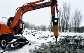 Услуги гидромолота аренда спецтехники