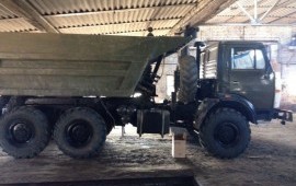 Услуги полноприводного камаза 6×6 самосвал