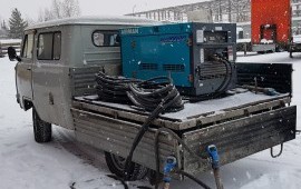 Аренда компрессора в Тюмени с отбойными молотками