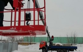 Автовышка манипулятор услуги аренда