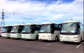 Автобусы и микроавтобусы от 8 до 77 чел