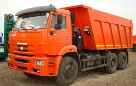 Доставка сыпучих материалов самосвалы