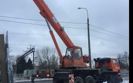 Автокран КАМАЗ Вездеход 25т