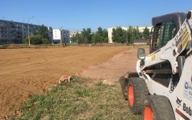 Мини-погрузчик с навесным в аренду, услуги, заказ