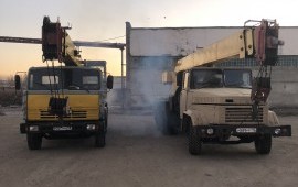 Услуги автокранов