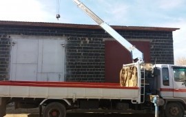 Грузоперевозки. Кран борт. манипулятор услуги
