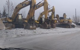 Услуги спецтехники аренда экскаватора