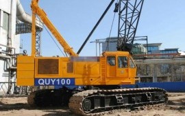 Гусеничный кран Грузоподъемность 100 тонн
