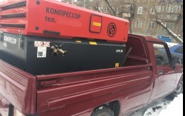 Аренда дизельного компрессора с молотками