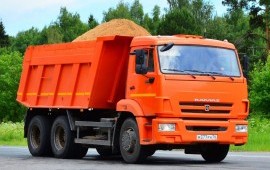 Доставка сыпучих материалов самосвалы