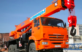Автокран 25 тонн вездеход