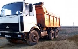 Услуги самосвала доставка сыпучих грузов