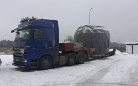 Перевозка негабаритного груза услуги трала аренда