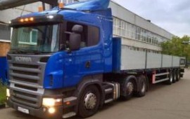Грузоперевозки 20 т услуги заказ длинномер шаланда
