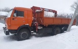 Аренда манипулятора( доставка сыпучих материалов)