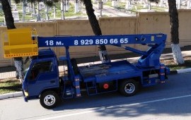 Автовышка 18м 24/7 услуги аранда заказ