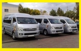 Пассажирские перевозки, заказ микроавтобуса Hiace