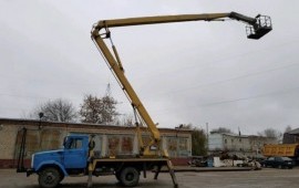 Аренда автовышки, агп16-22 метра