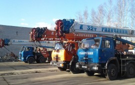 Аренда автокрана от 25 до 250 тонн