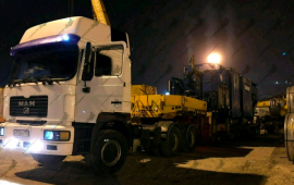 Услуги трала, негабаритные перевозки по Крыму