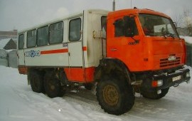 Вахтовые полноприводные автобусы (вездеходы)