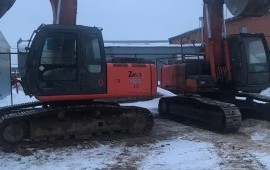 Hitachi160 экскаватор аренда услуги заказ