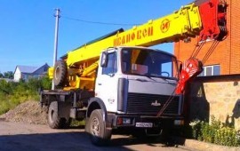 Аренда автокрана услуги заказ