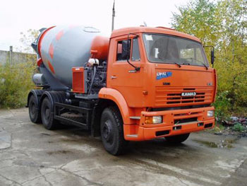 Недорогой бетоновоз КАМАЗ  58149W (ABS-9K)
