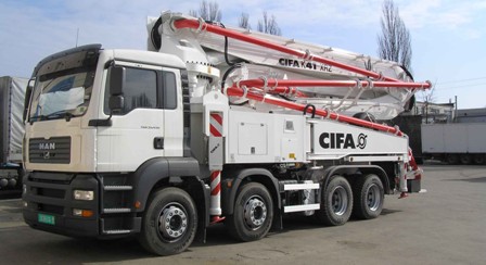 Нанять автобетононасоса LIEBHERR THP 160H в Крестцах