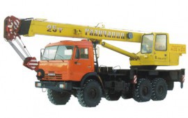 КС 5571 на базе КАМАЗ-43118