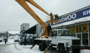 Услуги, аренда автовышки.
