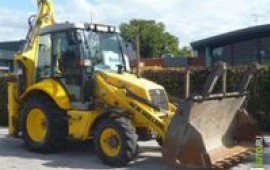 Услуги экскаватора-погрузчика New Holland