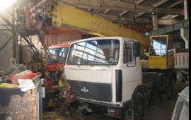 Автокран кран МАЗ услуги аренда
