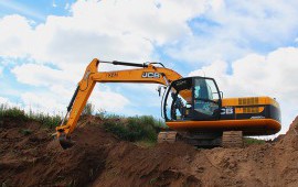 Аренда гусеничного экскаватора JCB 220