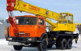 Аренда автокрана КАМАЗ 25Т в Новокуйбышевске