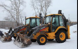 Аренда экскаватор-погрузчик Volvo , самосвалы КАМАЗ 5511