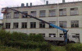 Услуги манипулятора, автовышки