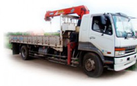 Аренда борта с манипулятором mitsubishi fuso