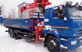 Аренда камаз 65117 с кму