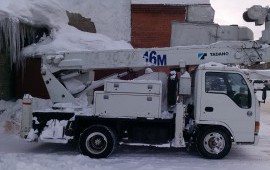 Аренда автовышки Isuzu Elf 16м