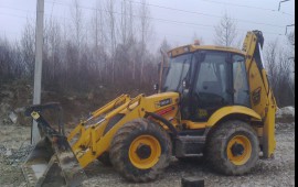 Услуги экскаватора погрузчика jcb