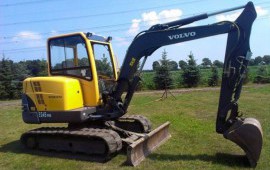 Аренда мини экскаватора Volvo EC 45